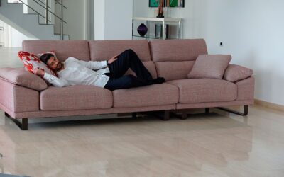 Sofá de día, dormitorio de noche